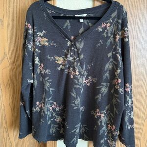 Terra & Sky Thermal Long Sleeve Top